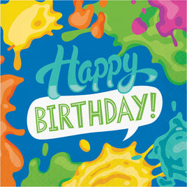 Splatter Lunch Napkins 16 ct.