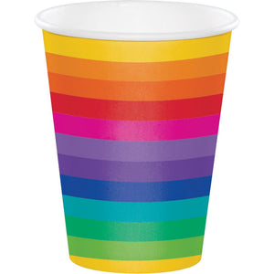 12 oz. Rainbow Cups  8 ct. 