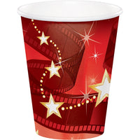 9 oz. Hollywood Lights Paper Cups 8 ct.