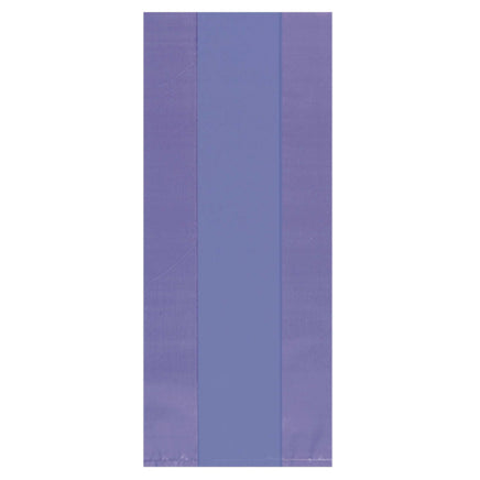 PURPLE SMALL CELLO PARTY BAGS  25 CT. 