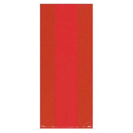 APPLY RED SMALL CELLO PARTY BAGS  25 CT. 