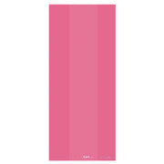 BRIGHT PINK LARGE CELLO PARTY BAGS  25 CT. 