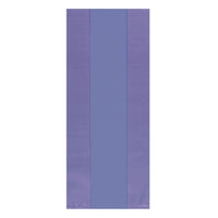 PURPLE LARGE CELLO PARTY BAGS  25 CT. 