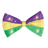 Mardi Gras Light-Up Bow Tie