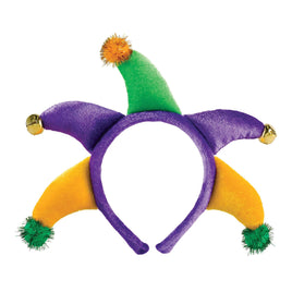 Mardi Gras Jester Headband
