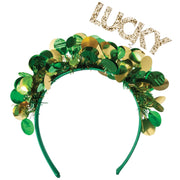 St. Patrick's Day Tinsel Headband