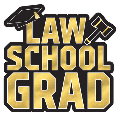 Law School Grad Giant Cutout