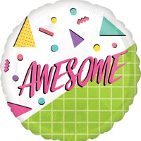 18" AWESOME PARTY FOIL SHAPED