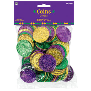 Mardi Gras Coins  100 pcs.