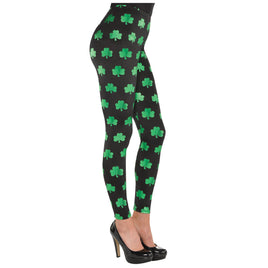 St. Patrick's Day Shamrock Leggings