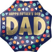 22" HAPPY FATHER'S DAY DAD FOIL BALLOON