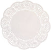 White 8.25 Doilies  28ct.