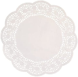 White 8.25 Doilies  28ct.