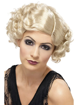 20s Flirty Flapper Wig-Blonde