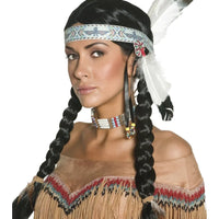 Native American Wig-Black
