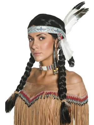 Native American Wig-Black