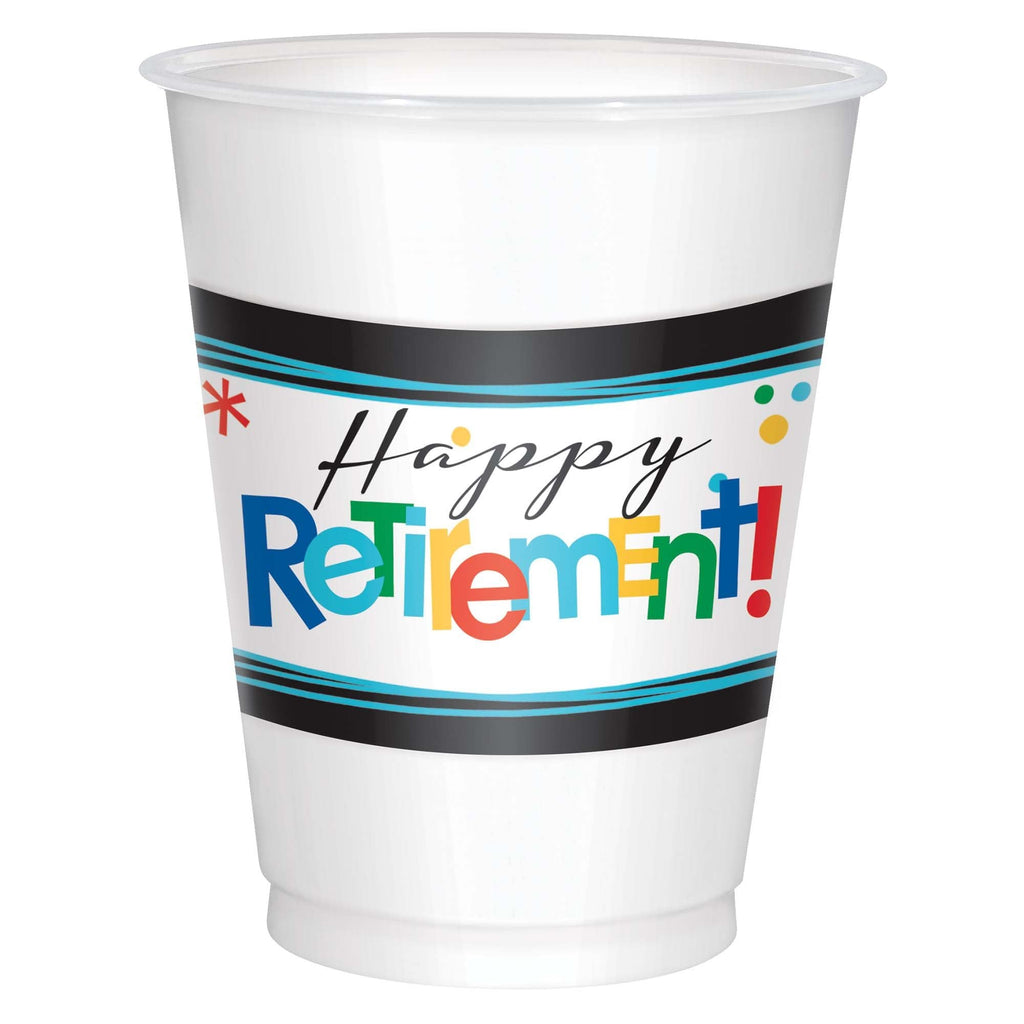 16 oz. Officially Retired Plastic Cups 25 ct.