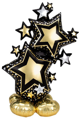 Black and Gold Star Cluster