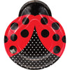 LADYBUG FANCY 8CT 9 INCH PLATE
