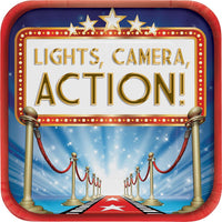 9 in. Hollywood Lights Lunch Plates 8 ct.