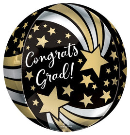 16" CONGRATS GRAD SHOOTING STARS ORBZ