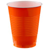 18 oz. Plastic Cups - Orange Peel  20 ct.