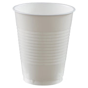 18 oz. Plastic Cups - Frosty White  20 ct.