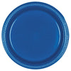 Bright Royal Blue 10" Round Plastic Plates 20 ct.