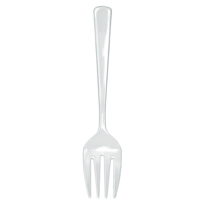 CLEAR SERVING FORK  1 CT. 
