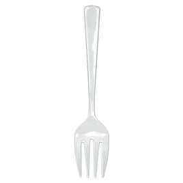 CLEAR SERVING FORK  1 CT.