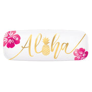Aloha Plastic Long Platter