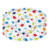 Multicolor Grad Sectional Plastic Platter