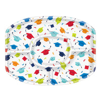 Multicolor Grad Sectional Plastic Platter