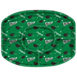 Grad Plastic Platter - Green