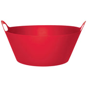 Round Party Tub - Red