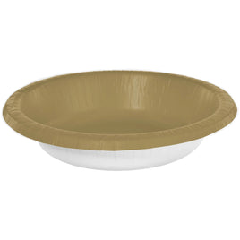 20 oz. Paper Bowls  - Gold  20 ct.