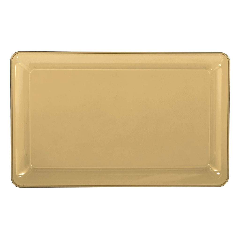 GOLD TRAY 11IN.X18IN.  1 CT. 