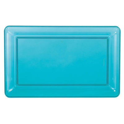 CARIBBEAN BLUE TRAY 11IN.X18IN.  1 CT. 