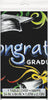 Chalkboard Graduation Rectangular Plastic Table Cover  54"x84"