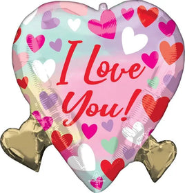 19" Pastel Love Foil Balloon