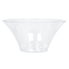 Large Clear Plastic Flared Bowl