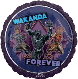 17" Black Panther Foil Balloon