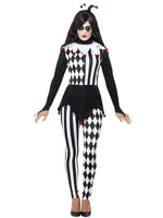 Female Jester Costume-Black