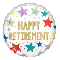 17" Happy Retirement Foil Balloon