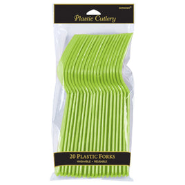Kiwi Plastic Forks 20 ct.