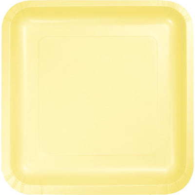 MIMOSA SQUARE PAPER LUNCH PLATES 18 CT. 