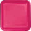 MAGENTA SQUARE PAPER LUNCH PLATES 18 CT. 