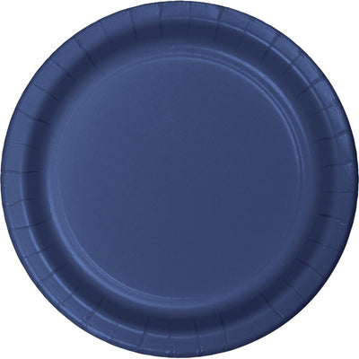 9 in. Navy Paper Lunch Plates 24 ct 