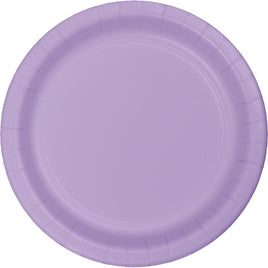 LUSCIOUS LAVENDER PAPER LUNCH PLATES 24 CT. 