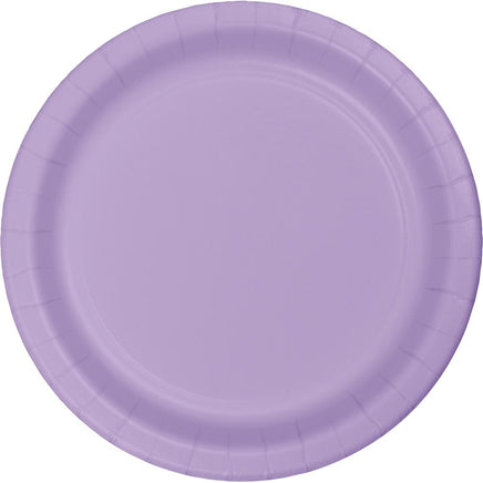 LUSCIOUS LAVENDER PAPER LUNCH PLATES 24 CT. 